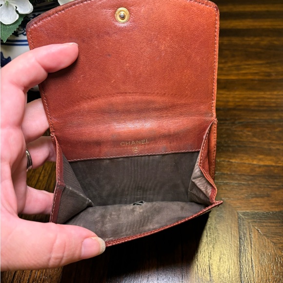 RARE COLOR🔥 Chanel Caviar CC Wallet in Brown - Picture 6 of 8